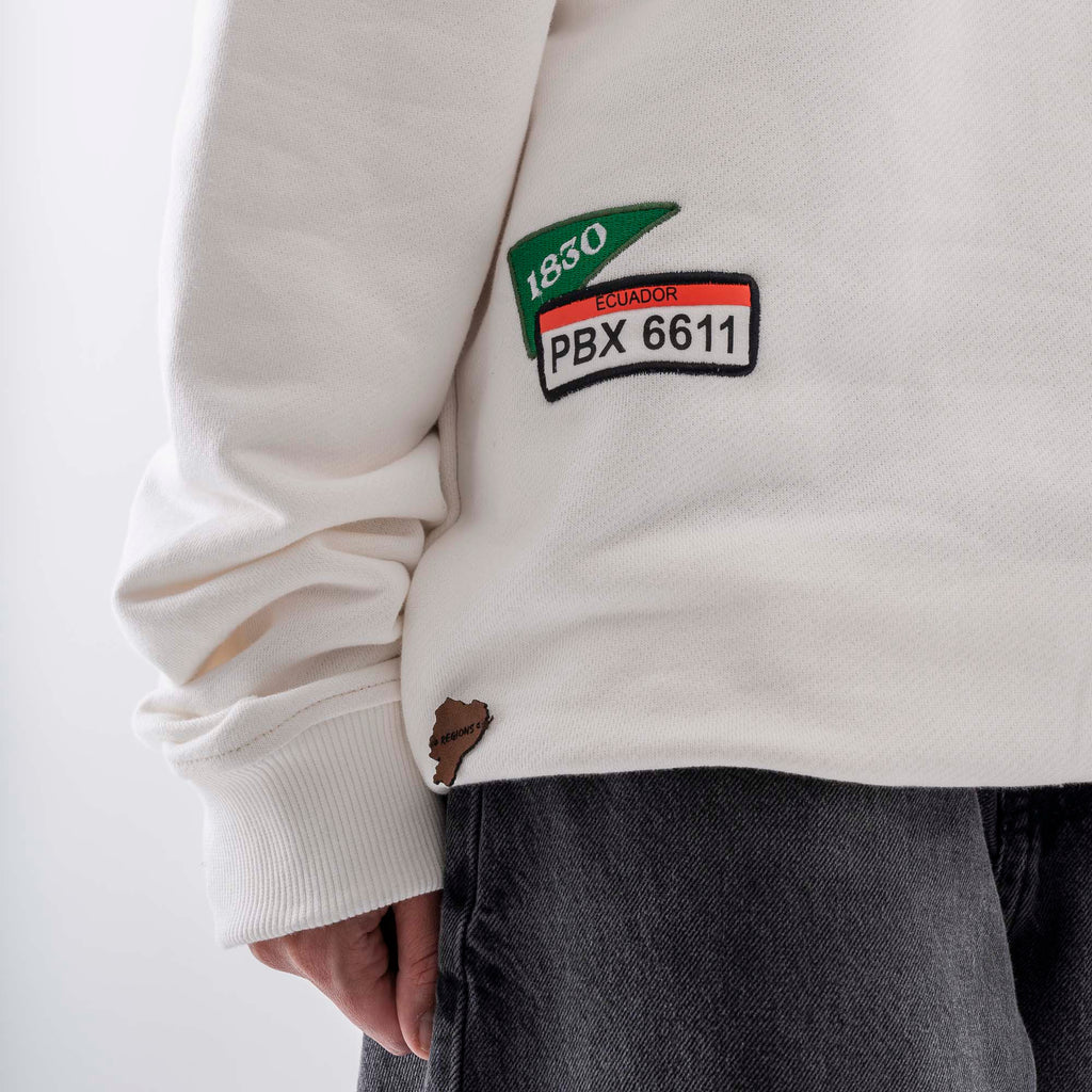Ecuador EST. 1978 Crewneck White