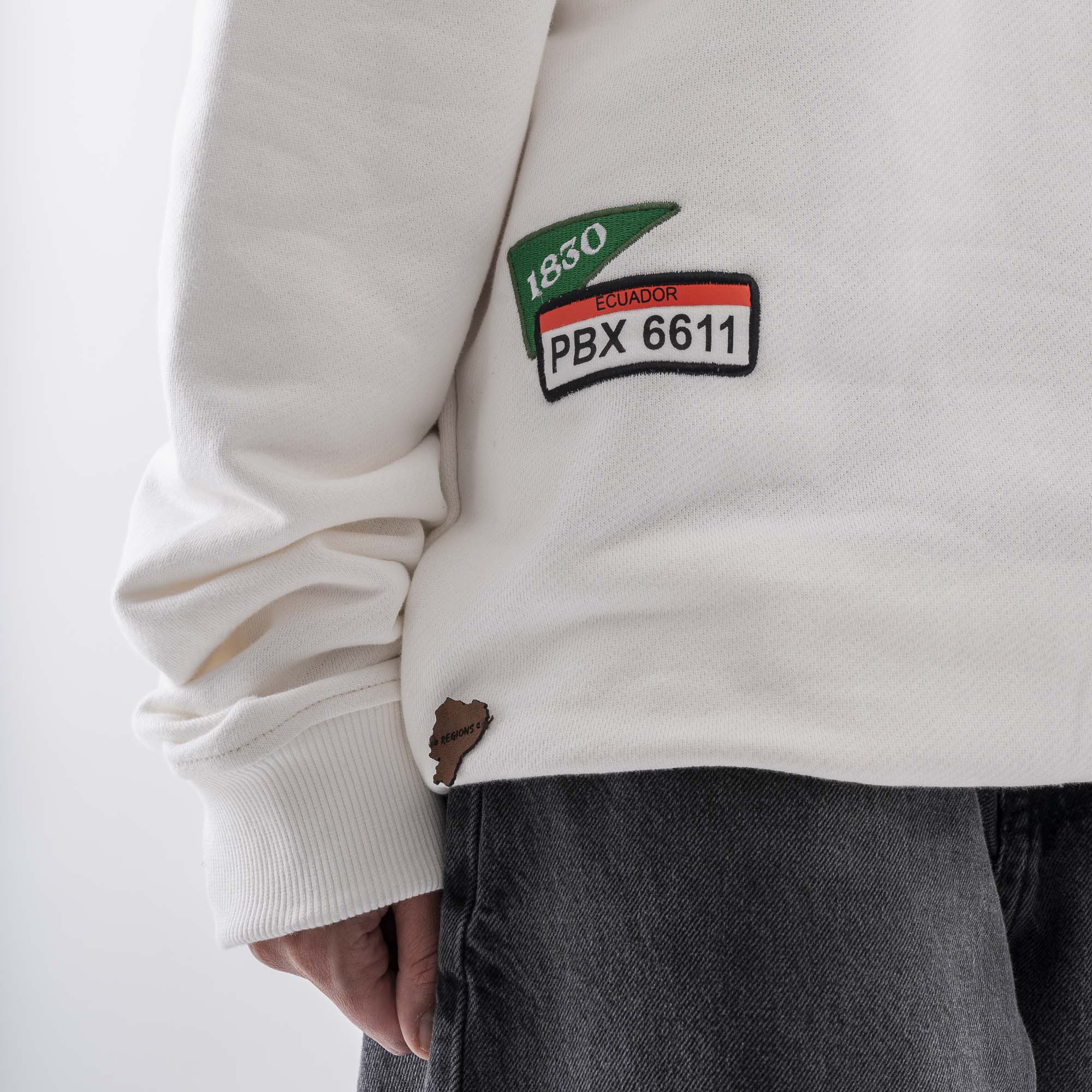 Ecuador EST. 1978 Crewneck White