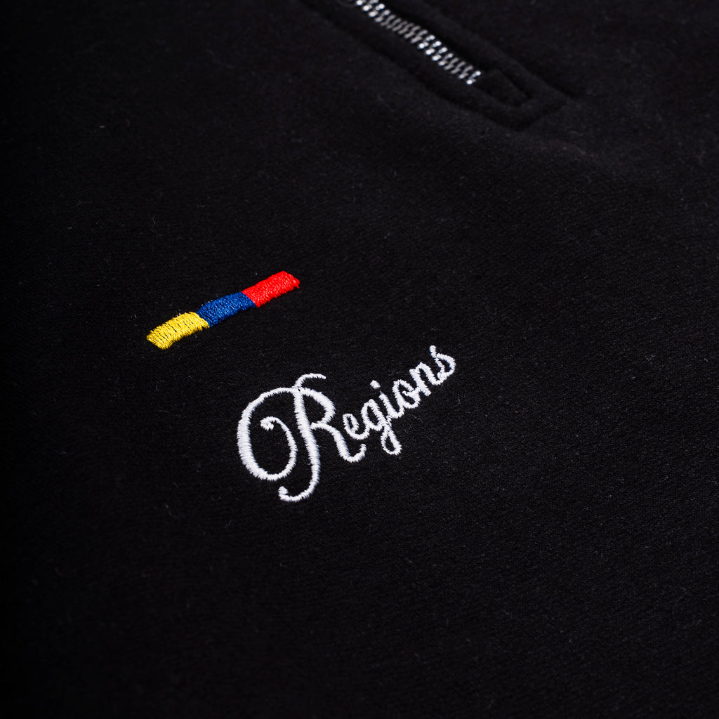 Half-Zip Sweatshirt — Ecuador Edition Black