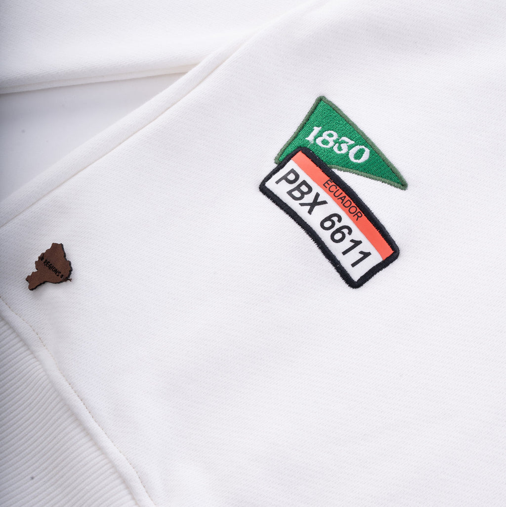 Ecuador EST. 1978 Crewneck White