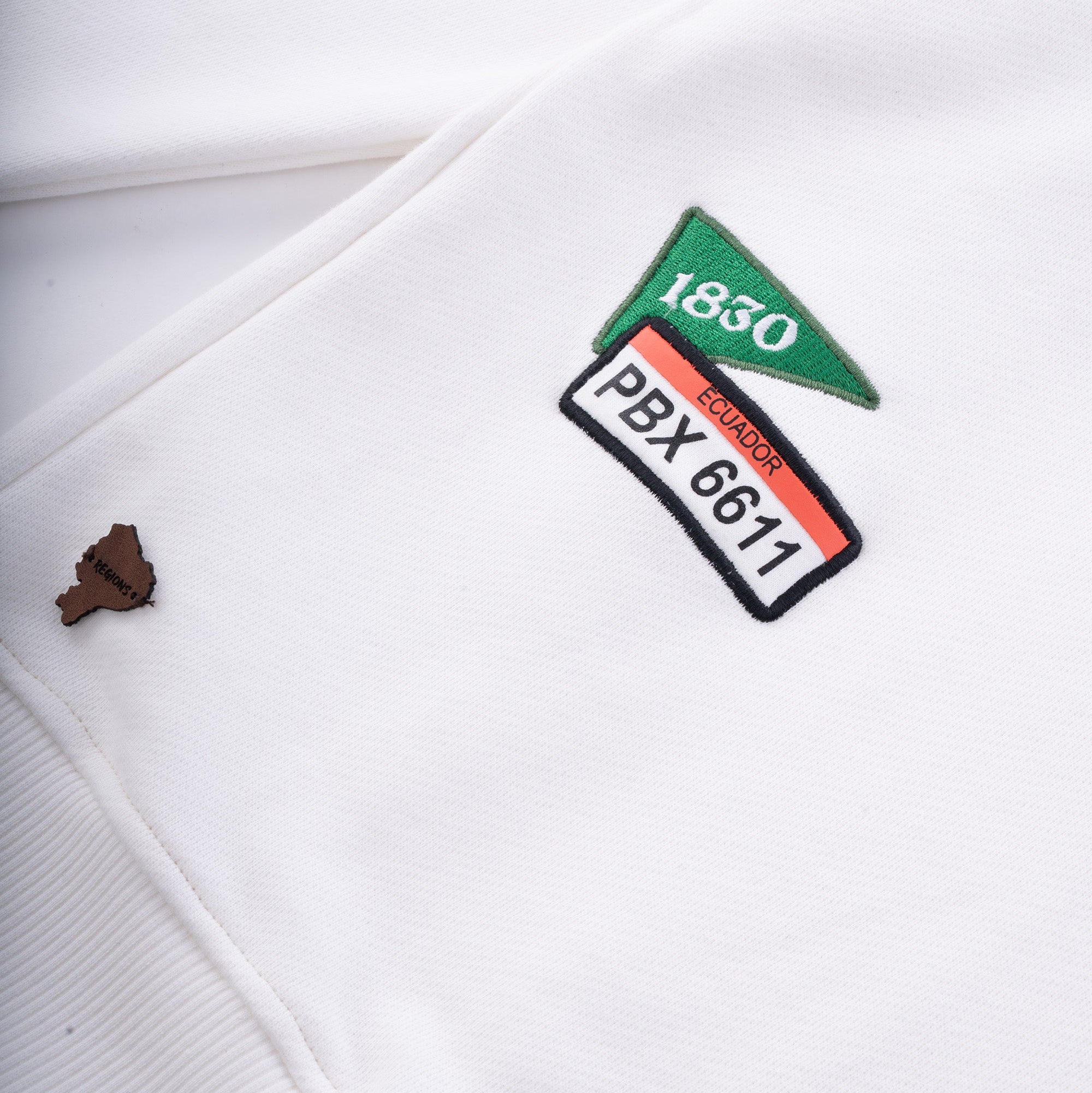 Ecuador EST. 1978 Crewneck White