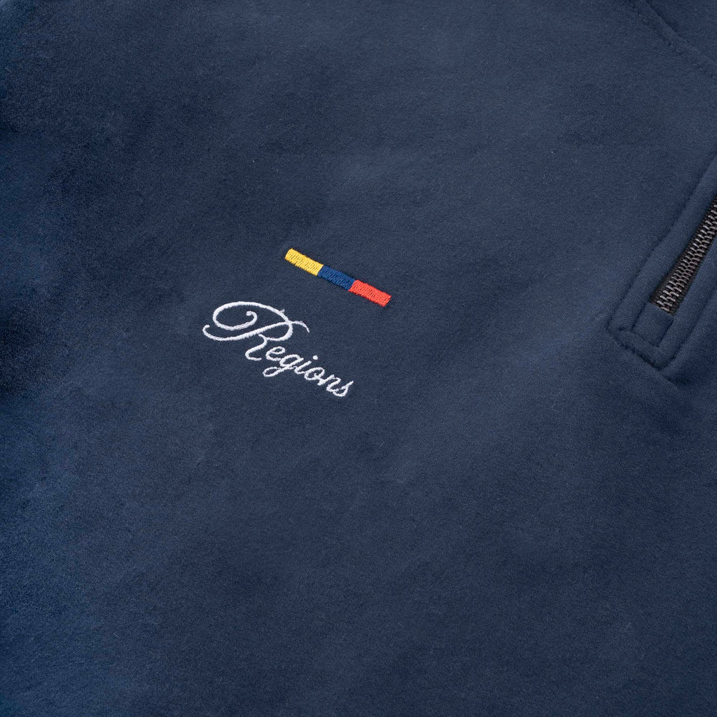 Half-Zip Sweatshirt — Ecuador Edition Blue