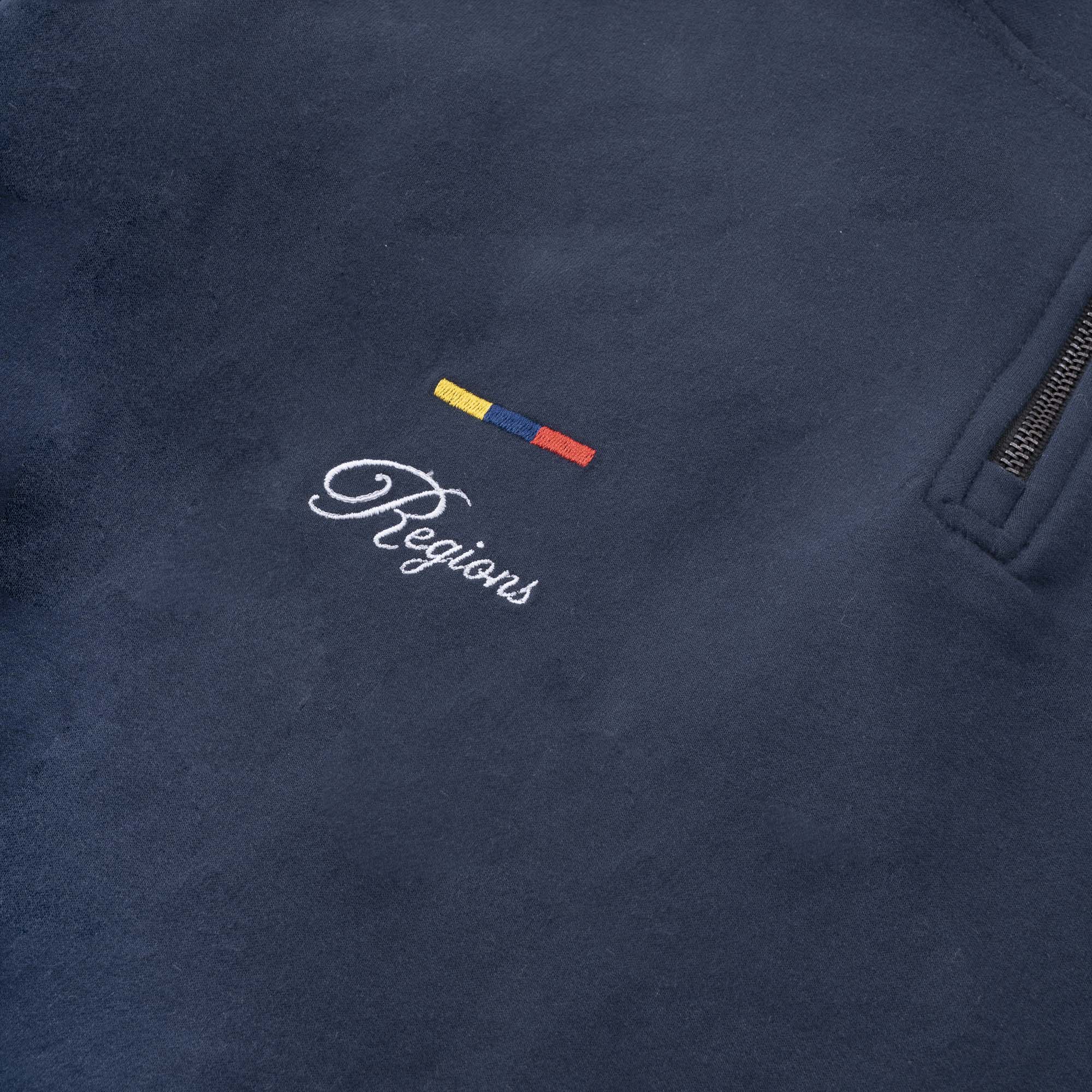 Half-Zip Sweatshirt — Ecuador Edition Blue